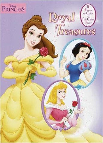 Cover of Royal Treasures (Posters to Color)