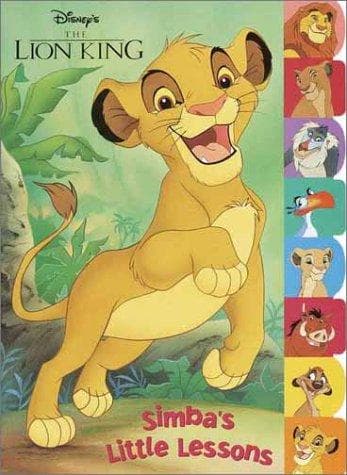 Cover of Simba's Little Lessons (Tabbed Coloring Book)