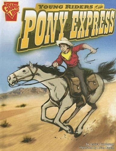 Cover of Young riders of the Pony Express