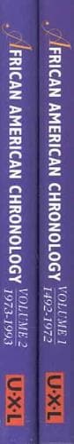 Cover of African American chronology