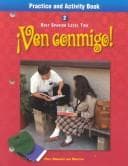 Cover of Ven Conmigo! Spanish Level 2 Practice and Activity Book