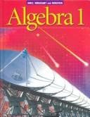 Cover of Algebra 1
