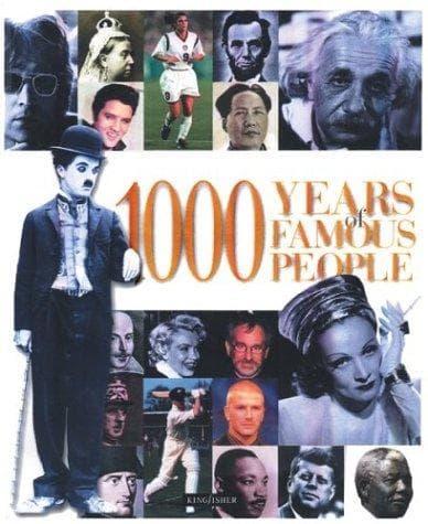 Cover of 1000 years of famous people