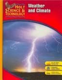 Cover of Weather And Climate (Holt Science & Technology)