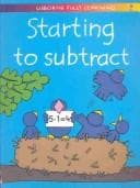 Cover of Starting to Subtract (First Learning)