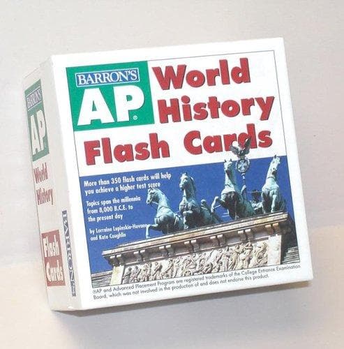 Cover of AP World History Flash Cards