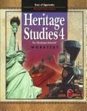 Cover of Heritage Studies 4 for Christian Schools