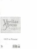 Cover of Veritas 1815-present Cards