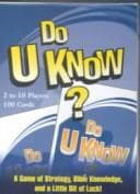 Cover of Do U Know? Game