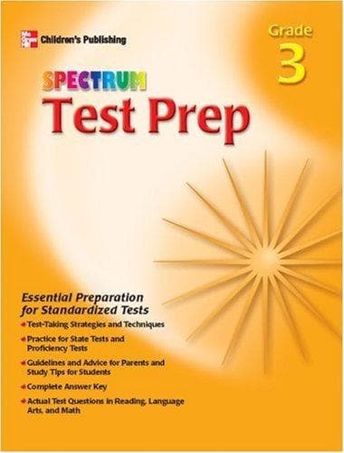 Cover of Spectrum Test Prep, Grade 3