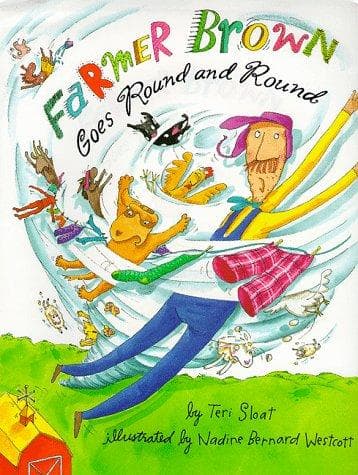 Cover of Farmer Brown goes round and round