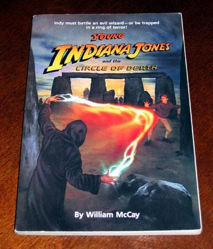 Cover of Young Indiana Jones and the circle of death