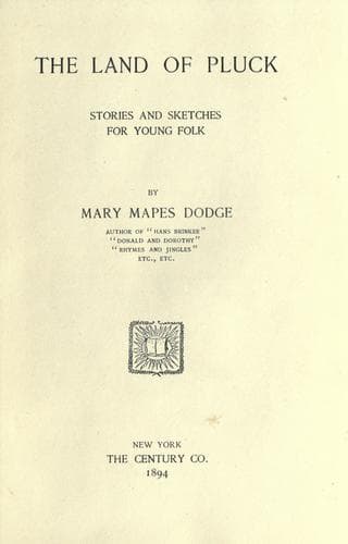 Cover of The land of pluck