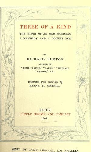 Cover of Three of a kind