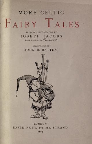 Cover of More Celtic fairy tales