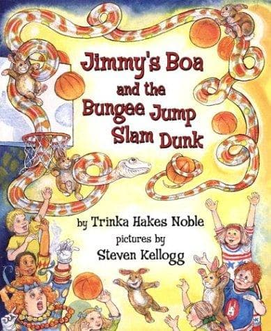 Cover of Jimmy's boa and the bungee jump slam dunk
