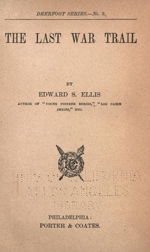 Cover of The last war trail