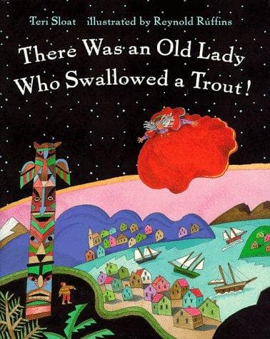 Cover of There Was an Old Lady Who Swallowed a Trout