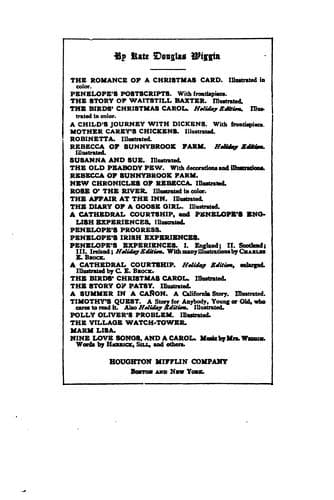 Cover of The romance of a Christmas card