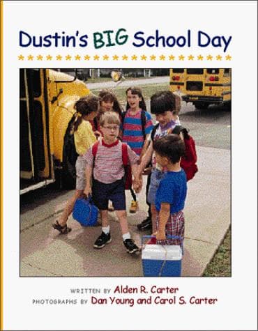 Cover of Dustin's big school day