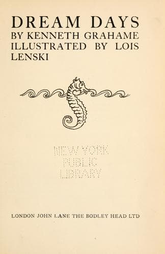 Cover of Dream days