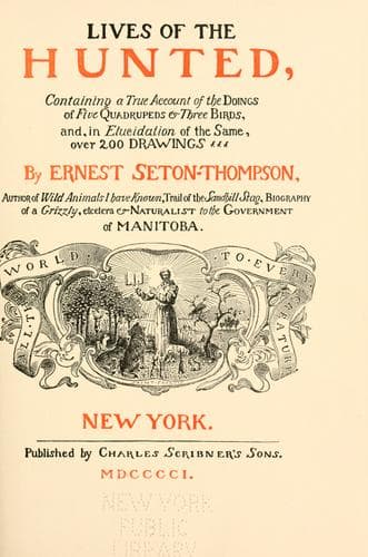 Cover of Lives of the hunted