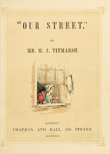 Cover of "Our street."