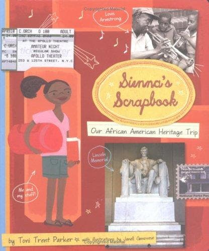 Cover of Sienna's scrapbook