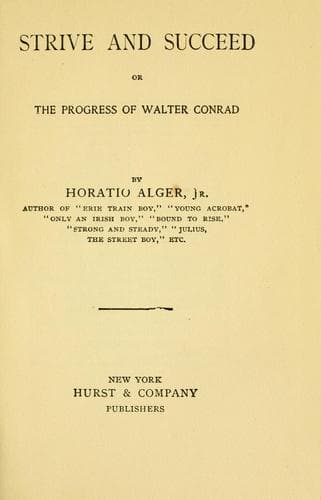 Cover of Strive and succeed