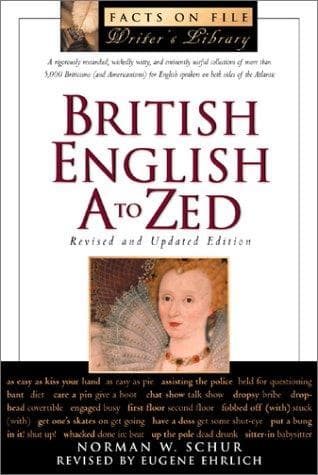 Cover of British English, A to Zed