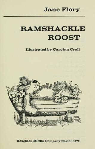 Cover of Ramshackle roost