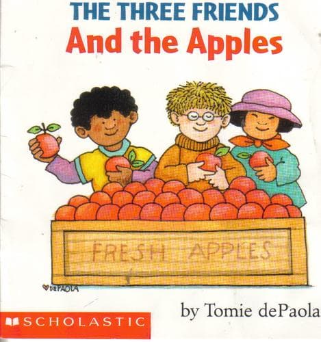 Cover of The three friends and the apples