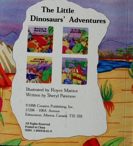 Cover of The big race (Little Dinosaurs' Adventures)