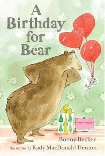 Cover of A birthday for Bear