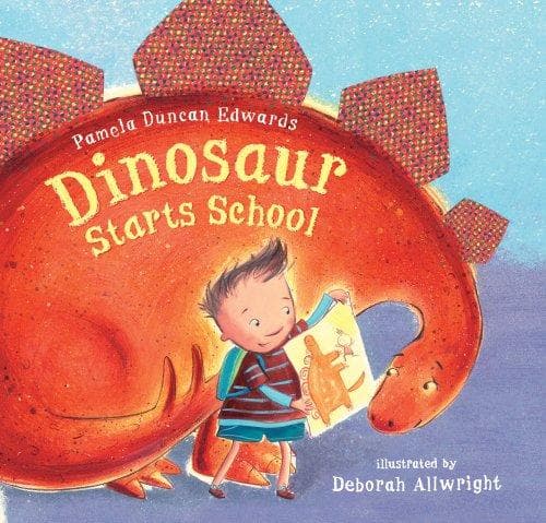 Cover of Dinosaur starts school