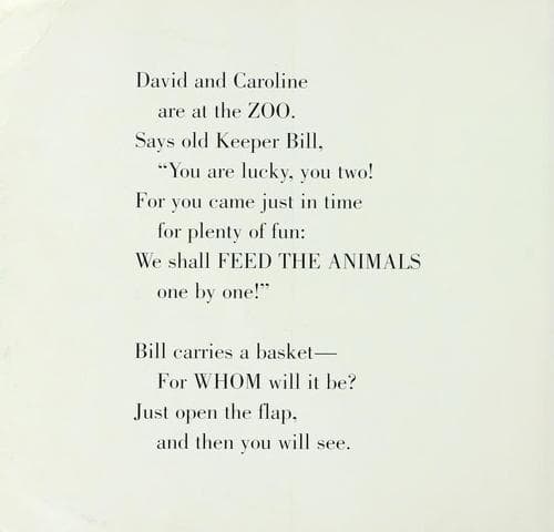 Cover of Feed the animals