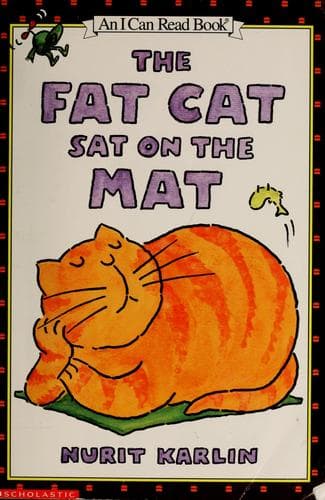 Cover of THE FAT CAT SAT ON THE MAT