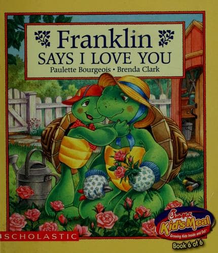 Cover of Franklin says I love you