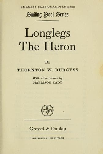 Cover of Longlegs the heron