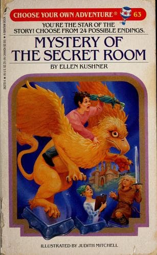 Cover of Choose Your Own Adventure - Mystery of the Secret Room