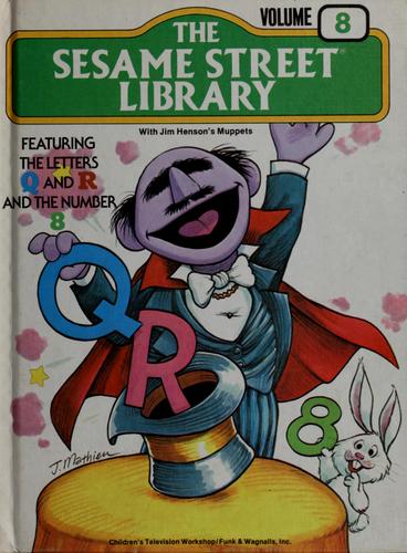 Cover of The Sesame Street Library Vol. 8 (Q-R) with Jim Henson's Muppets