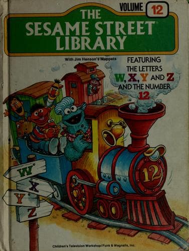 Cover of The Sesame Street Library Vol. 12 (X-Y-Z) with Jim Henson's Muppets