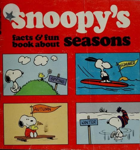 Cover of Snoopy's Facts and Fun Book About Seasons