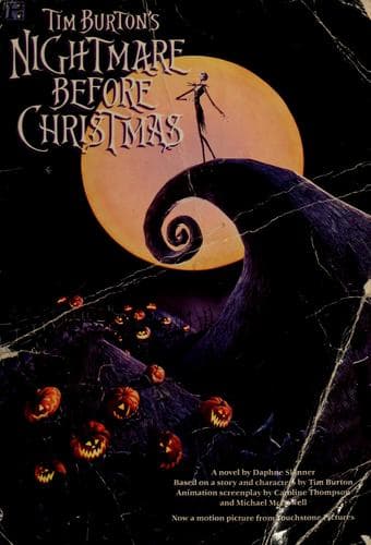 Cover of Tim Burton's nightmare before Christmas