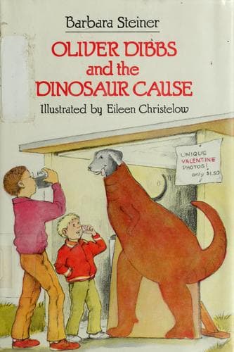 Cover of Oliver Dibbs and the dinosaur cause