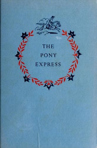 Cover of The pony express