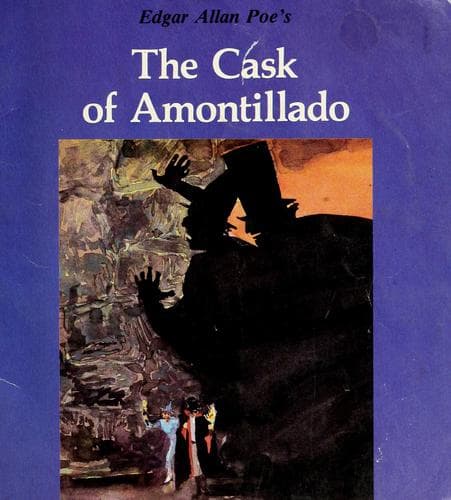 Cover of Edgar Allan Poe's The cask of amontillado