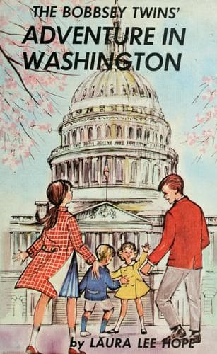 Cover of The Bobbsey twins' adventure in Washington