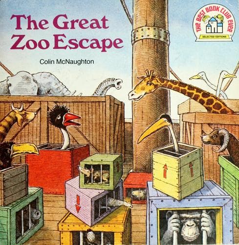 Cover of The great zoo escape