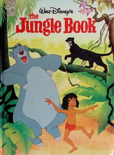 Cover of Walt Disney's the jungle book